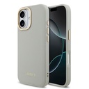 Apple iPhone 17 Uyumlu Kılıf Lacoste Orjinal Lisanslı M-safe Şarj Özellikli Champs Elysees PU Deri Tasarımlı Kapak