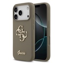 Apple iPhone 17 Pro Max Uyumlu Kılıf Guess Orjinal Lisanslı Grained Yazı Logolu Kapak