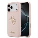 Apple iPhone 17 Pro Max Uyumlu Kılıf Guess Orjinal Lisanslı Grained Yazı Logolu Kapak