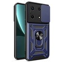Infinix Note 30 Uyumlu Pro Kılıf Magnetik Standlı Kamera Korumalı Zore Sürgülü Vega Kapak
