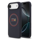 Apple iPhone 17 Air Uyumlu Kılıf Redbull Orjinal Lisanslı M-safe Şarj Özellikli Kırmızı Halka ve Logo Silikon Kapak