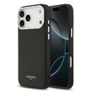 Apple iPhone 17 Pro Max Uyumlu Kılıf Lacoste Orjinal Lisanslı M-safe Şarj Özellikli Champs Elysees PU Deri Tasarımlı Kapak