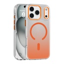 Apple iPhone 17 Pro Max Uyumlu Kılıf M-safe Şarj Özellikli Sararmaya Karşı Dayanıklı Mutural Icesense Serisi Kapak
