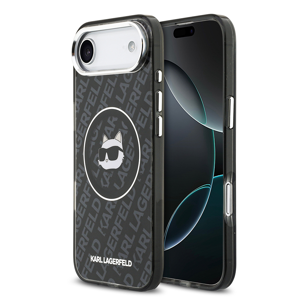 Apple iPhone 17 Air Uyumlu Kılıf Karl Lagerfeld Orjinal Lisanslı IML Baskılı Choupette Heads Kapak