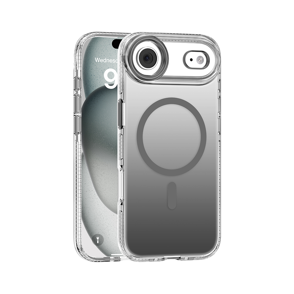 Apple iPhone 17 Air Uyumlu Kılıf M-safe Şarj Özellikli Sararmaya Karşı Dayanıklı Mutural Icesense Serisi Kapak