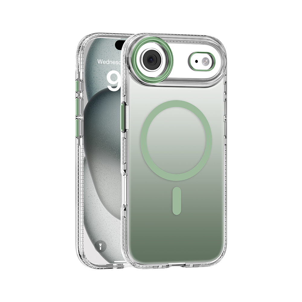 Apple iPhone 17 Air Uyumlu Kılıf M-safe Şarj Özellikli Sararmaya Karşı Dayanıklı Mutural Icesense Serisi Kapak