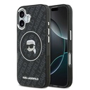Apple iPhone 17 Uyumlu Kılıf Karl Lagerfeld Orjinal Lisanslı IML Baskılı KL Heads Kapak