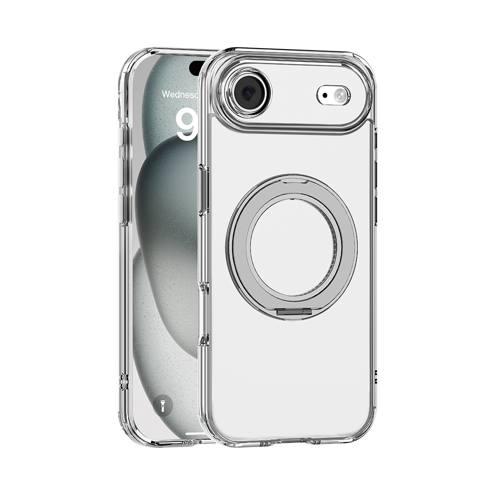 Apple iPhone 17 Air Uyumlu Kılıf M-safe Şarj Özellikli Standlı Airbag Tasarımlı Mutural Fresh Serisi Kapak
