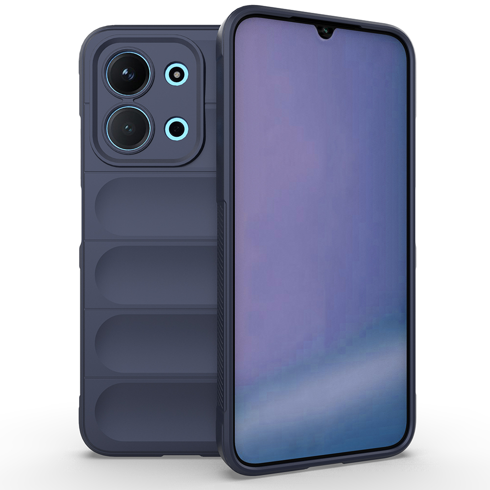 Xiaomi Redmi 15C 4G Uyumlu Kılıf Esnek TPU Oyuklu Arka Yüzey Tasarımlı Zore Etnik Silikon Kapak