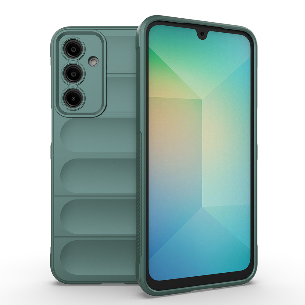 Samsung Galaxy A17 Uyumlu Kılıf Esnek TPU Oyuklu Arka Yüzey Tasarımlı Zore Etnik Silikon Kapak