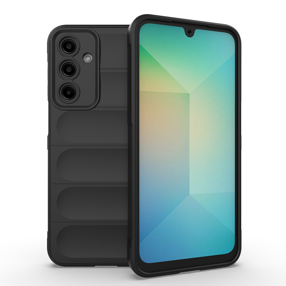 Samsung Galaxy A17 Uyumlu Kılıf Esnek TPU Oyuklu Arka Yüzey Tasarımlı Zore Etnik Silikon Kapak