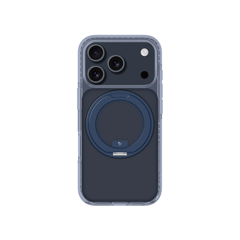 Apple iPhone 17 Pro Max Uyumlu Kılıf M-Safe Şarj Özellikli Airbag Tasarımlı Standlı AmazingThing Titan Pro MagSpin Kapak