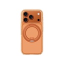 Apple iPhone 17 Pro Max Uyumlu Kılıf M-Safe Şarj Özellikli Airbag Tasarımlı Standlı AmazingThing Titan Pro MagSpin Kapak