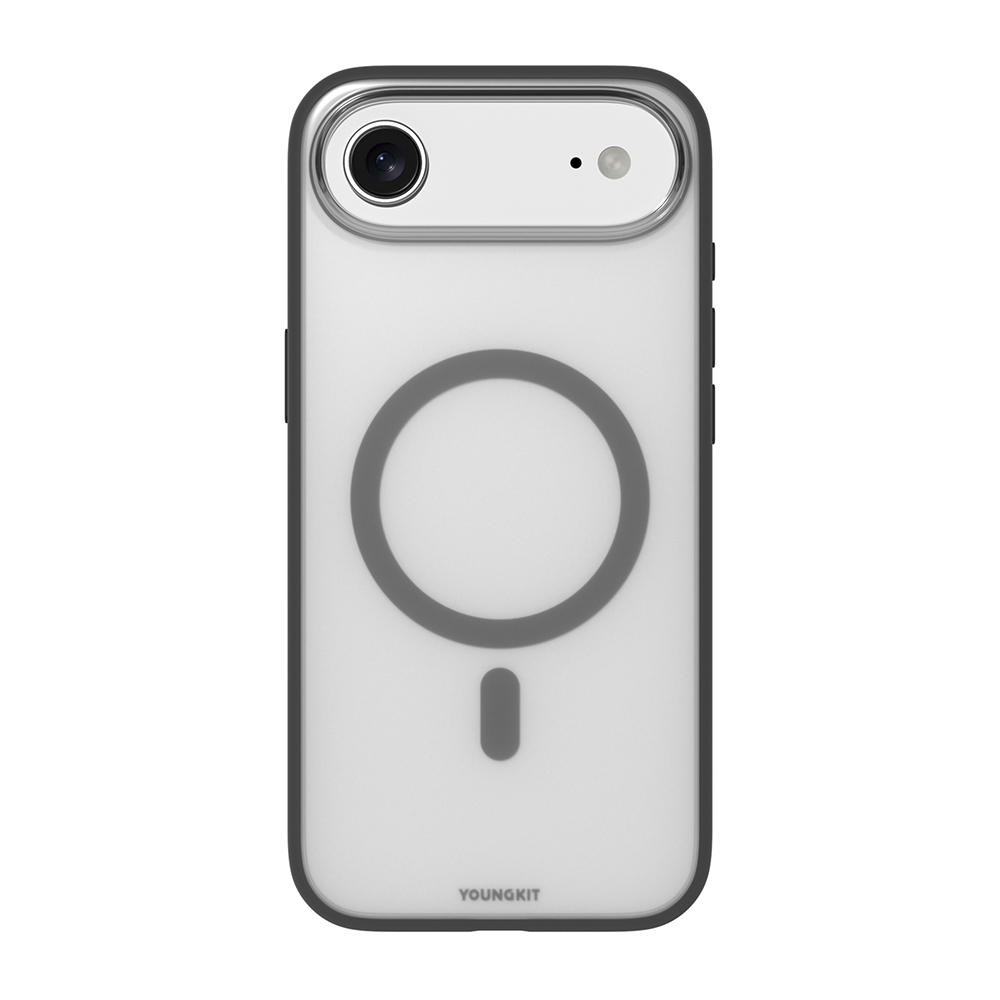 Apple iPhone 17 Air Uyumlu Kılıf M-safe Şarj Özellikli Youngkit Clear Serisi Kapak