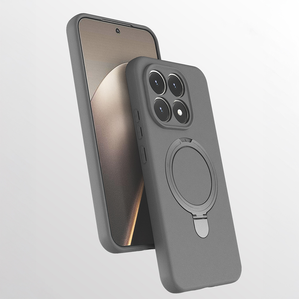 Xiaomi 15T Uyumlu Kılıf M-safe Şarj Özellikli Standlı Zore Samara Kapak