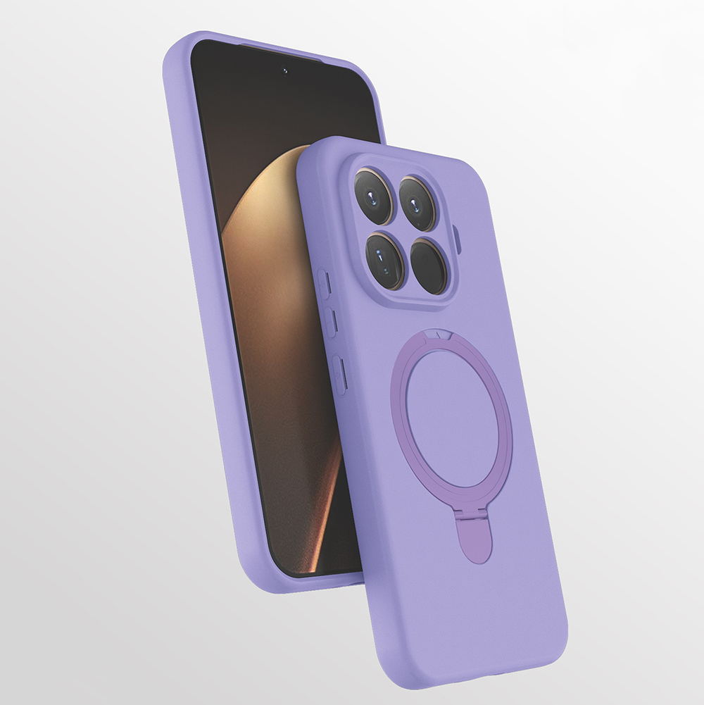 Xiaomi 15T Pro Uyumlu Kılıf M-safe Şarj Özellikli Standlı Zore Samara Kapak