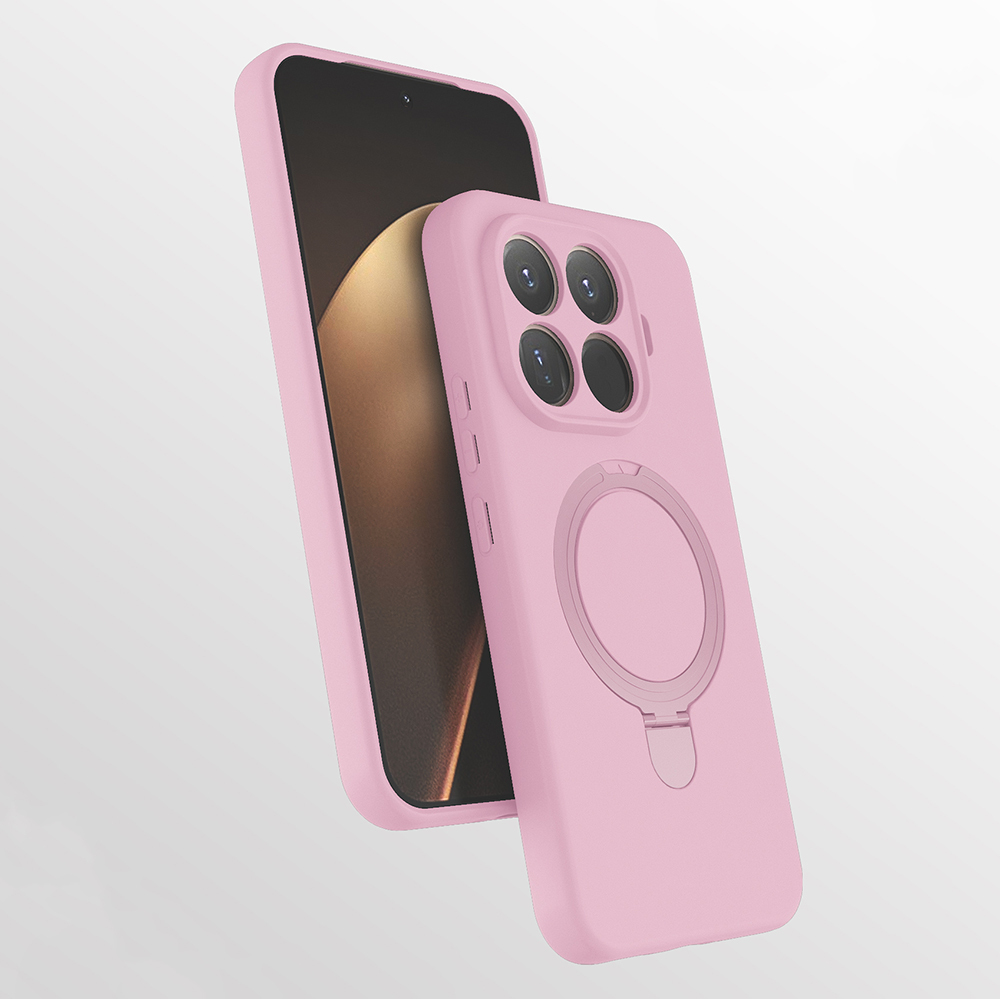Xiaomi 15T Pro Uyumlu Kılıf M-safe Şarj Özellikli Standlı Zore Samara Kapak