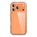 Apple iPhone 17 Pro Max Uyumlu Kılıf M-safe Şarj Özellikli Şeffaf Tasarımlı Wlons Apel Kapak