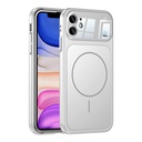 Apple iPhone 11 Uyumlu Kılıf Zore M-Safe Şarj Özellikli Kamera Korumalı Formen Kapak