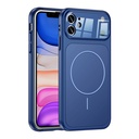 Apple iPhone 11 Uyumlu Kılıf Zore M-Safe Şarj Özellikli Kamera Korumalı Formen Kapak