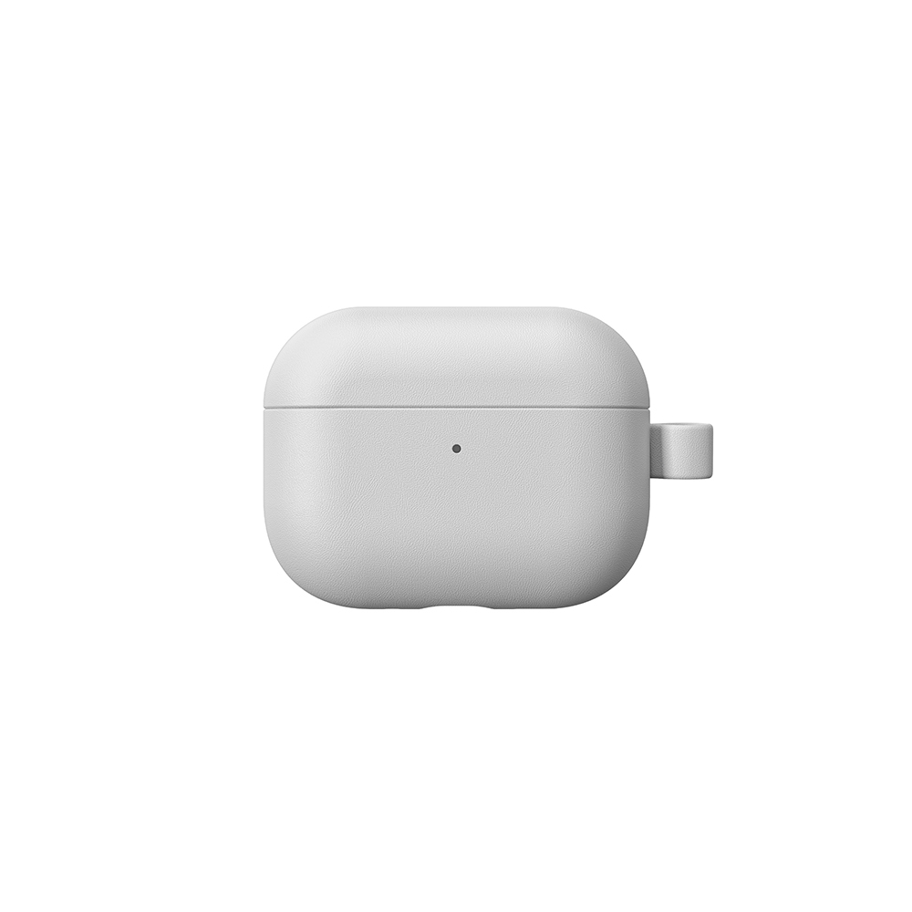 [RNZ-TA128269] Apple AirPods Pro 3 Amazingthing Glamour Serisi Deri Tasarımlı Kapak (Titanyum)