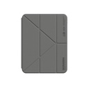 Apple iPad Air 11 2024 Uyumlu Kılıf Skinarma Kalemlikli Arkası Şeffaf Standlı Magnetik Zeta Kılıf