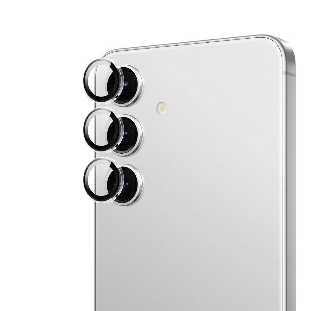 Samsung Galaxy S24 Plus Uyumlu Wiwu LG-008 Lens Guard Darbelere Karşı Dayanıklı Kamera Lens Koruyucu