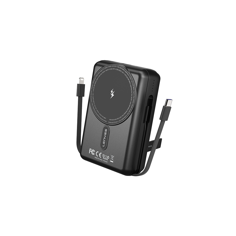 [RNZ-TA127362] Lenyes PX274D PD 22.5W Standlı M-safe Şarj Özellikli Wireless Powerbank 15W 20000mAh