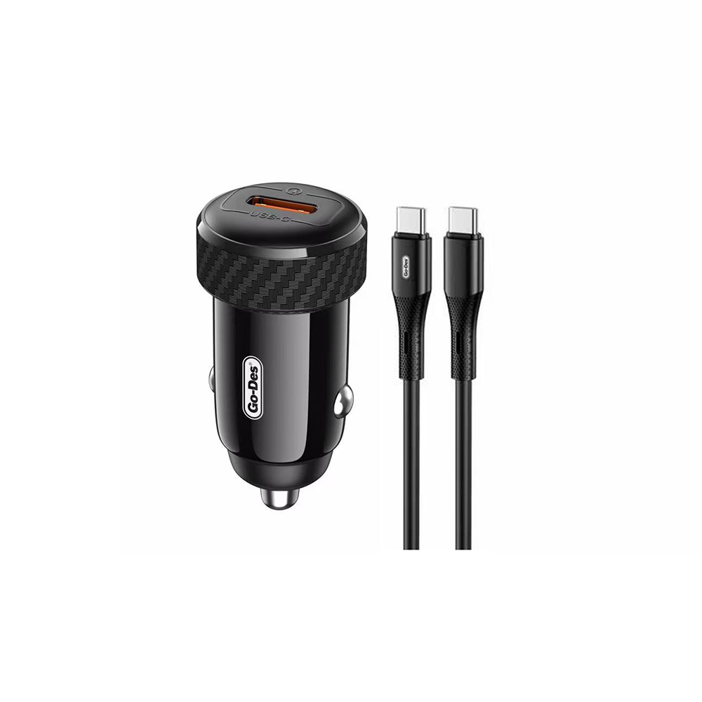 [RNZ-TA127345] Go-Des GD-QC2036 PD 33W Hızlı Şarj Özellikli Araç Şarj Başlığı