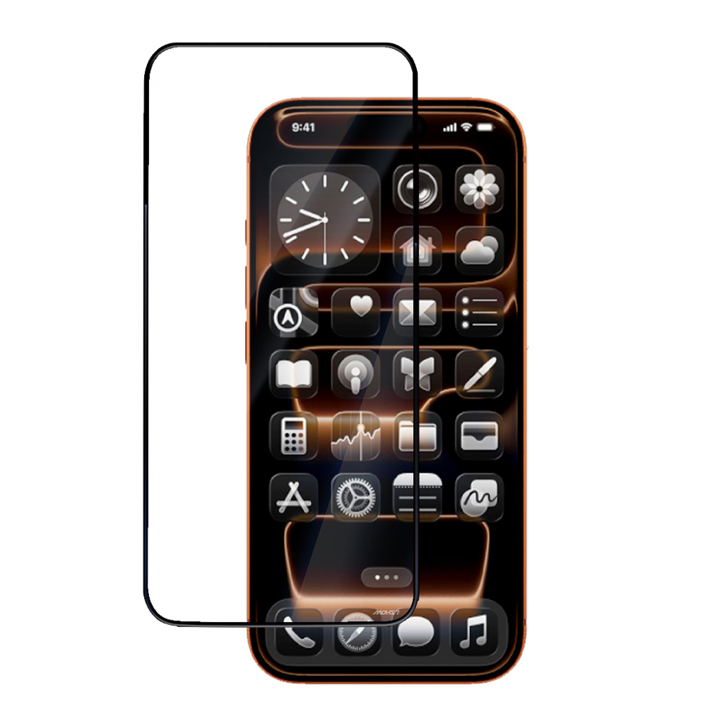 Apple iPhone 14 Pro Max Uyumlu Mohseven Safir Coating HD Temperli Cam Ekran Koruyucu