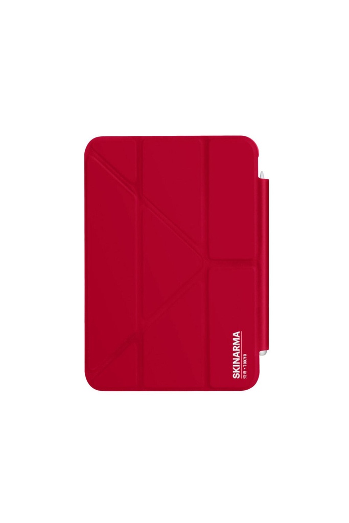 Apple iPad Air 11 2024 Uyumlu Kılıf SkinArma Kalemlikli Arkası Şeffaf Standlı Magnetik Taihi Sora Kılıf