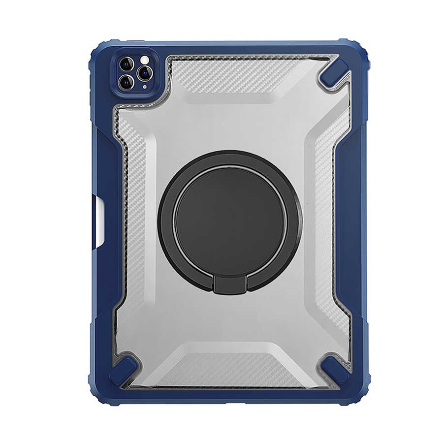 Apple iPad Air 11 2024 Uyumlu Wiwu Mecha Dönebilen Standlı Tablet Kılıfı