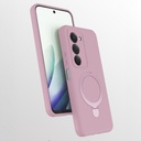 Xiaomi Redmi 15 Uyumlu Kılıf M-safe Şarj Özellikli Standlı Zore Samara Kapak