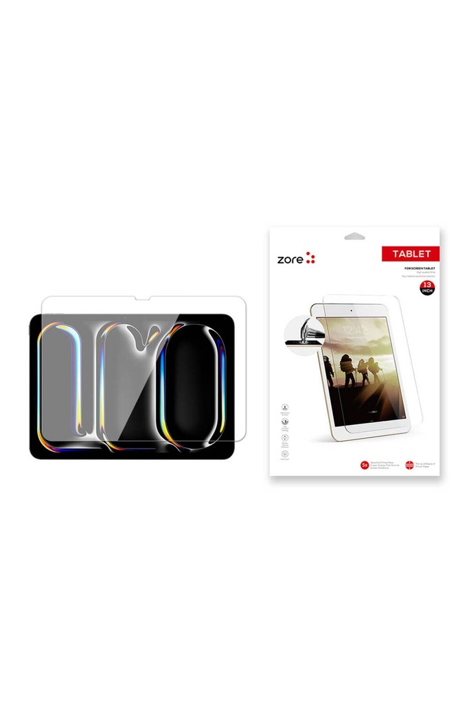 Apple iPad Pro 13 2024 Uyumlu Zore Tablet Blue Nano Ekran Koruyucu