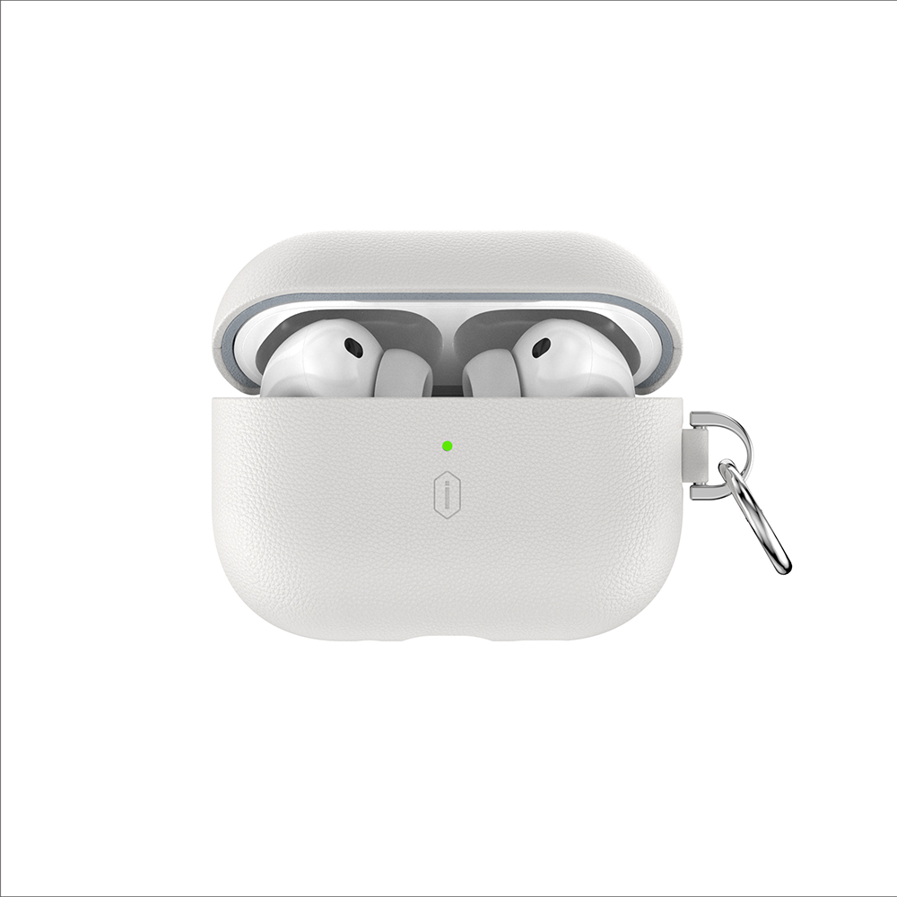 Apple AirPods Pro 3 Uyumlu Wiwu HC-201 Parmak İzi Bırakmayan Deri Kılıf