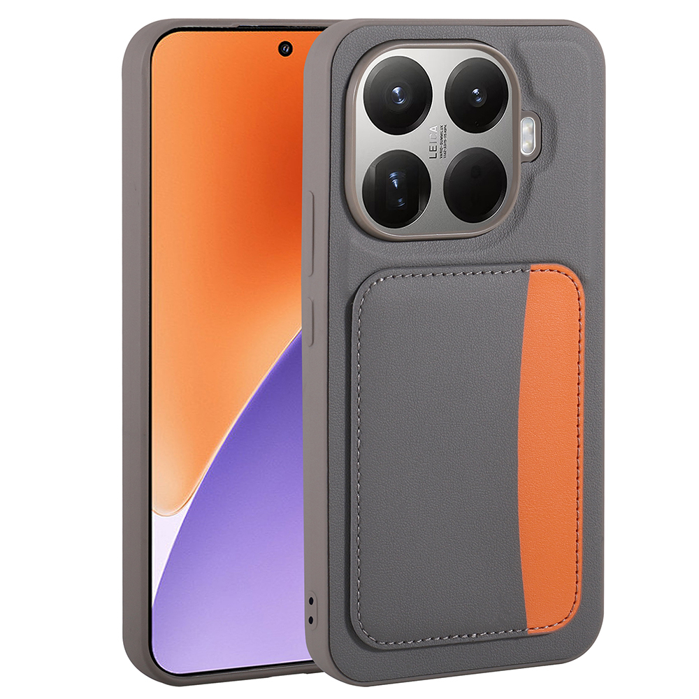 Xiaomi 15T Pro Uyumlu Kılıf Kartlıklı Zore X-Kart Silikon Kapak