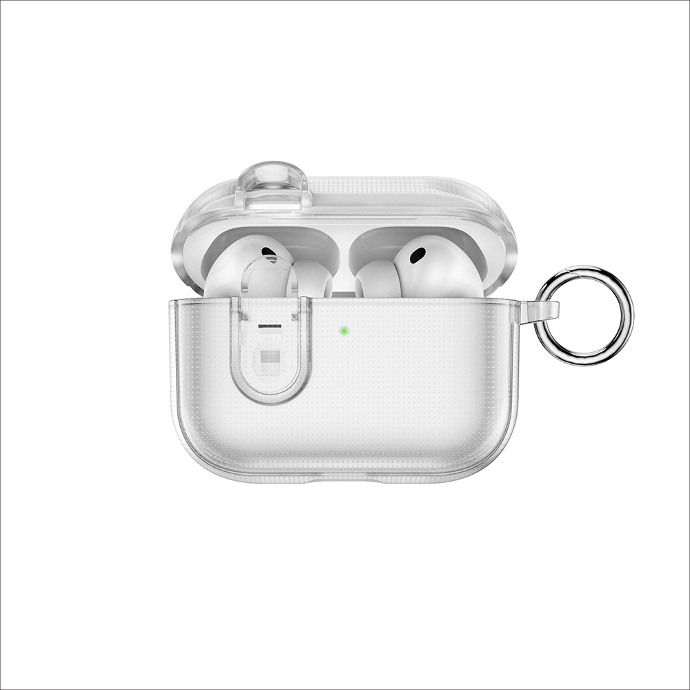 [RNZ-TA129418] Apple Airpods Pro 3 Uyumlu Wiwu iShield Pro HC-301 Airbag Tasarımlı Parmak İzi Bırakmayan Kılıf