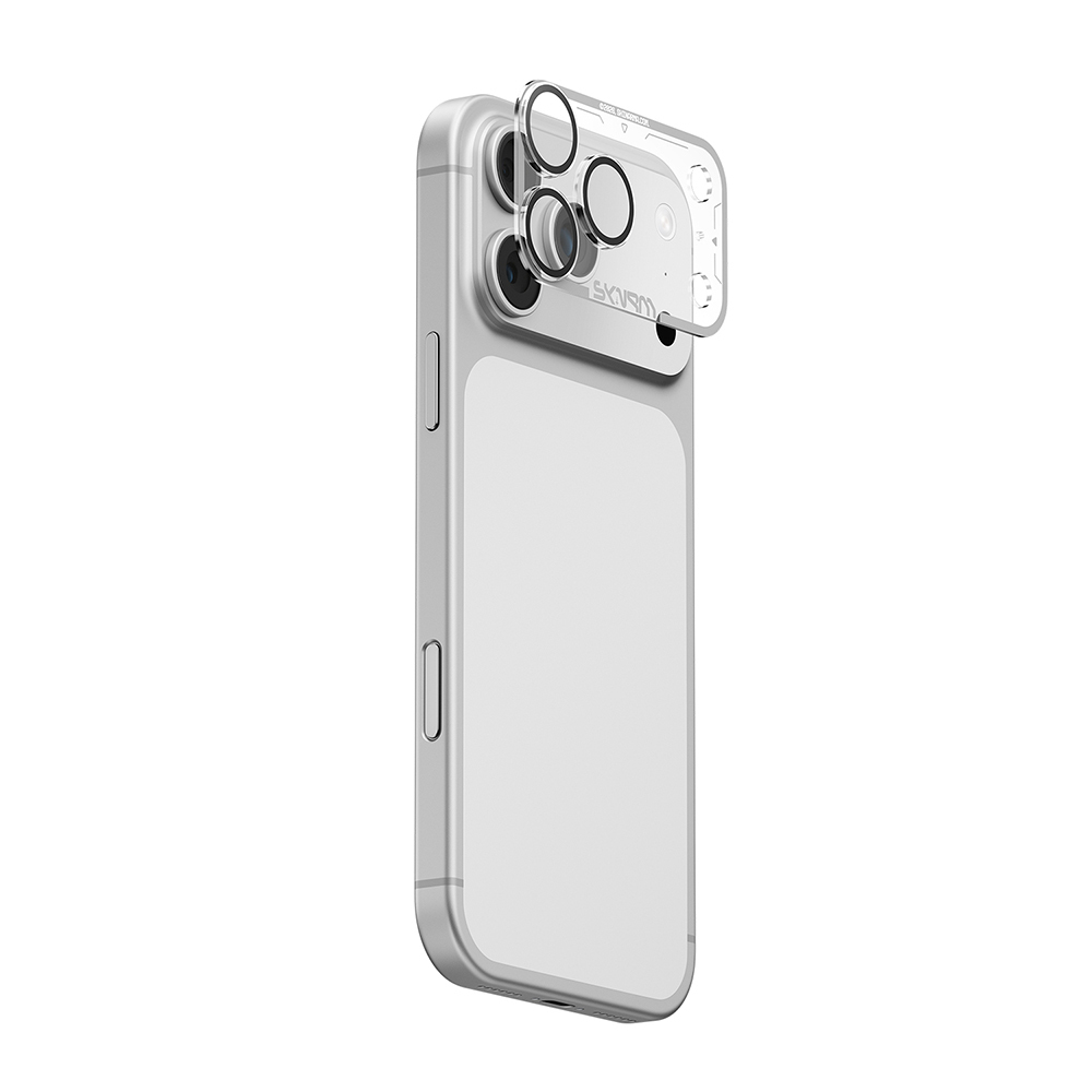 Apple iPhone 17 Pro Uyumlu Skinarma Magma Serisi Mat Kamera Lens Koruyucu