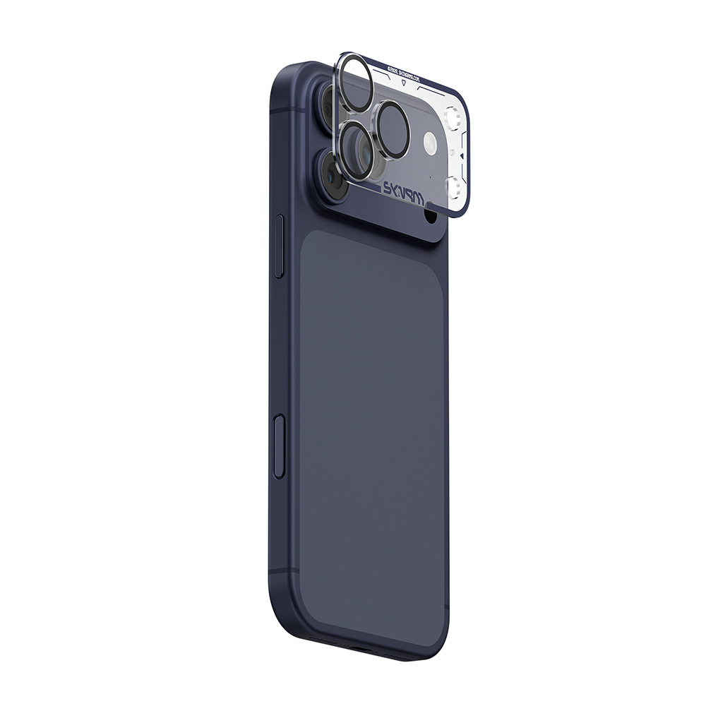 Apple iPhone 17 Pro Uyumlu Skinarma Magma Serisi Mat Kamera Lens Koruyucu
