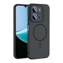 Xiaomi Redmi 15C Uyumlu Kılıf M-safe Şarj Özellikli Zore Tea Kapak