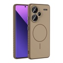 Xiaomi Redmi Note 13 Pro Plus 5G Uyumlu Kılıf M-safe Şarj Özellikli Zore Tea Kapak