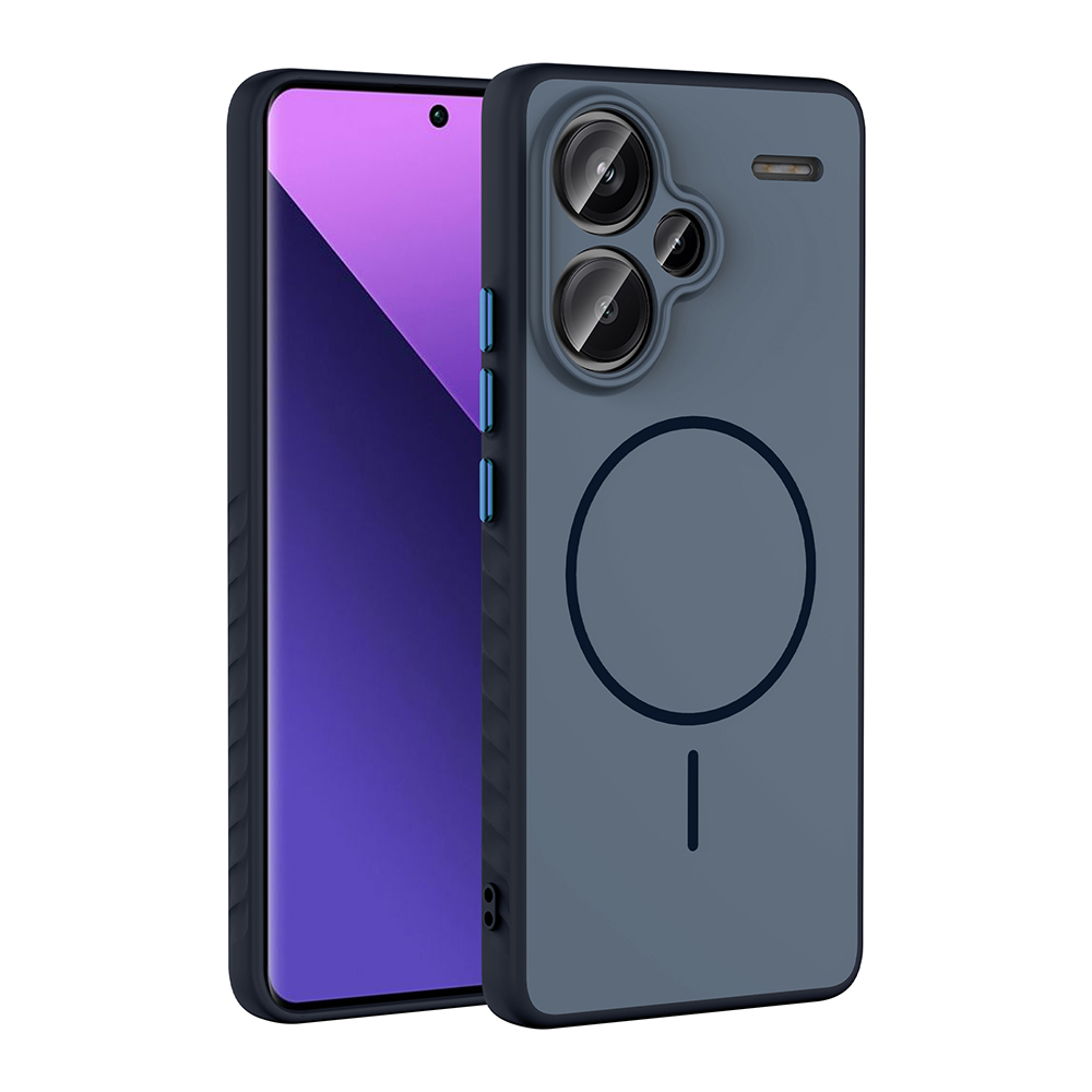 Xiaomi Redmi Note 13 Pro Plus 5G Uyumlu Kılıf M-safe Şarj Özellikli Zore Tea Kapak