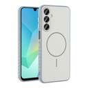 Samsung Galaxy A16 Uyumlu Kılıf M-safe Şarj Özellikli Zore Tea Kapak