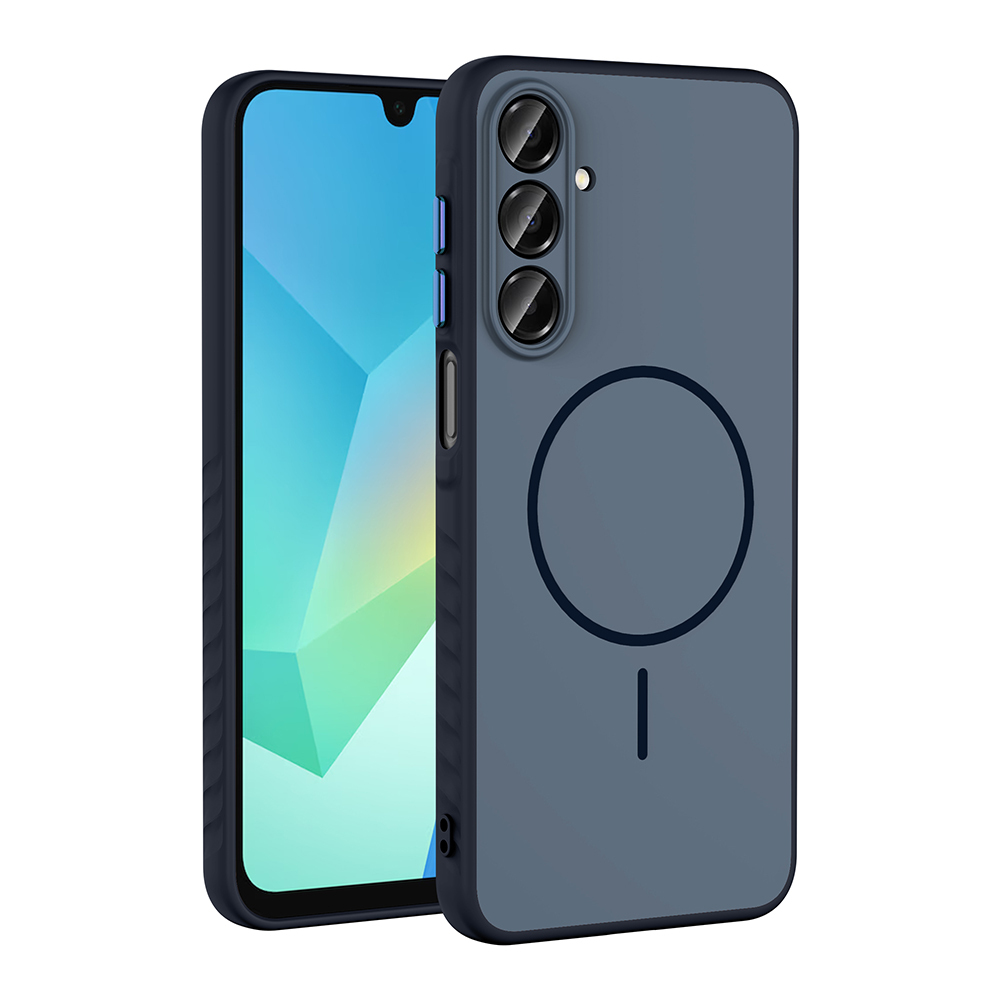 Samsung Galaxy A16 Uyumlu Kılıf M-safe Şarj Özellikli Zore Tea Kapak