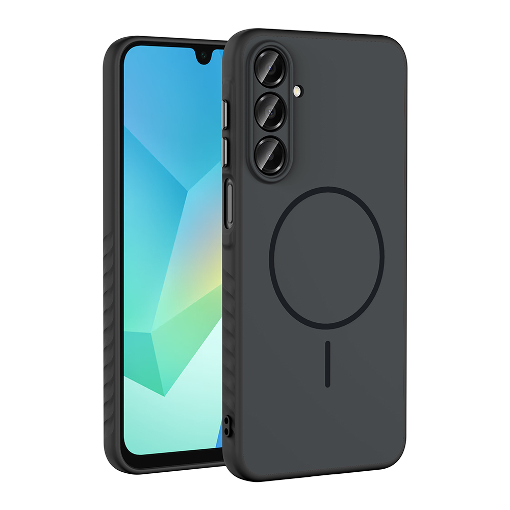 Samsung Galaxy A16 Uyumlu Kılıf M-safe Şarj Özellikli Zore Tea Kapak