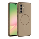 Samsung Galaxy A56 Uyumlu Kılıf M-safe Şarj Özellikli Zore Tea Kapak
