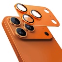 Apple iPhone 17 Pro Max Uyumlu Mohseven Alüminyum Kaplamalı Safir Anti Reflective Kamera Lens Koruyucu