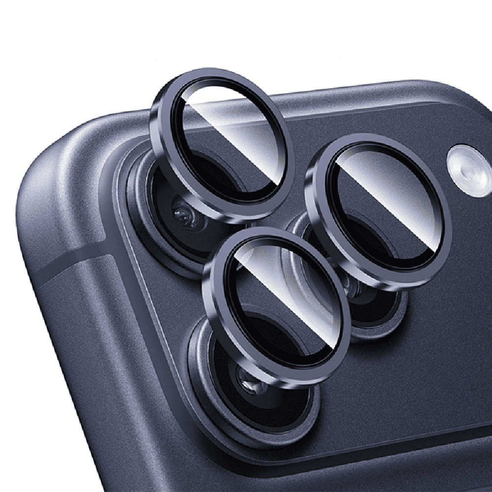 Apple iPhone 14 Pro Uyumlu Mohseven Safir Anti Reflective Kamera Lens Koruyucu