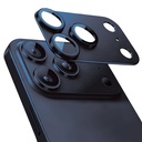 Apple iPhone 17 Pro Uyumlu Mohseven Alüminyum Kaplamalı Safir Anti Reflective Kamera Lens Koruyucu