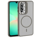 Samsung Galaxy A17 Uyumlu Kılıf Standlı ve Kamera Lens Hediyeli Zore Etro Kapak